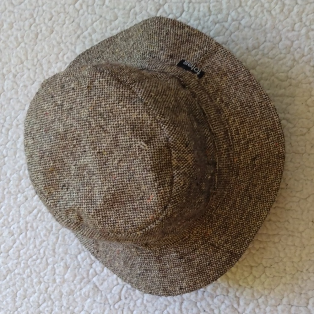 Totes Brown Packable Reversible Wool Blend Bucket… - image 3